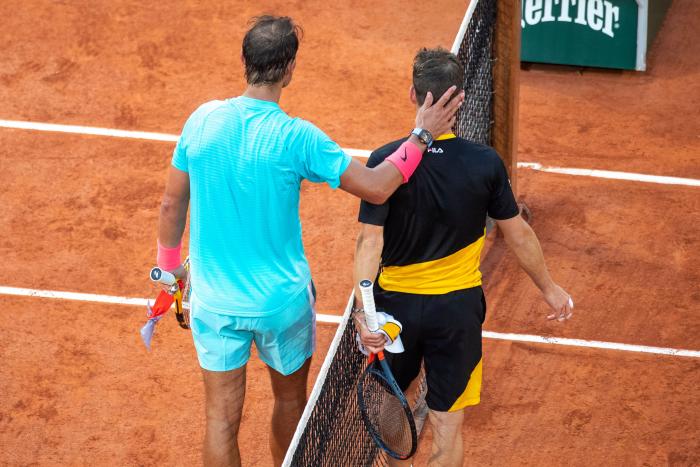 Un periodista le hace una pregunta y la reacción de Rafa Nadal es para enmarcar
