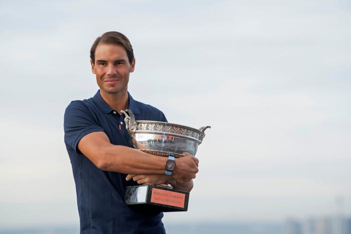 Un periodista le hace una pregunta y la reacción de Rafa Nadal es para enmarcar