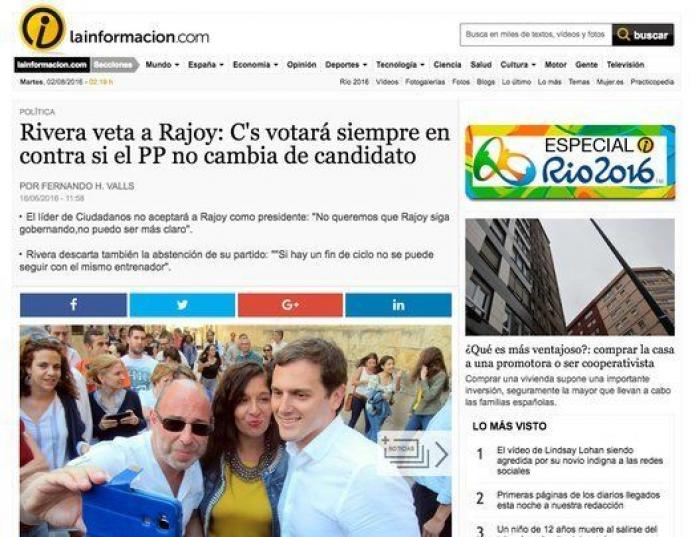 La hemeroteca que más va a doler a Albert Rivera