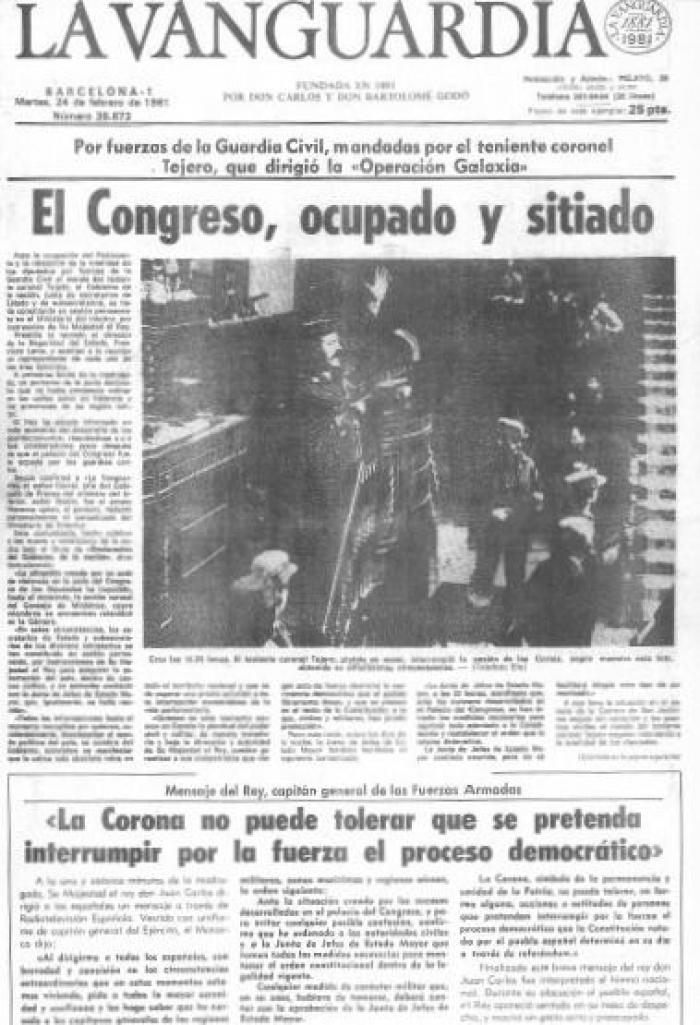 Las batallitas del 23-F, ¿qué les importan al 40% de jóvenes parados?