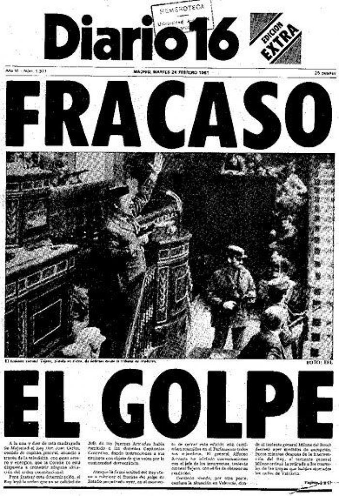 Las batallitas del 23-F, ¿qué les importan al 40% de jóvenes parados?