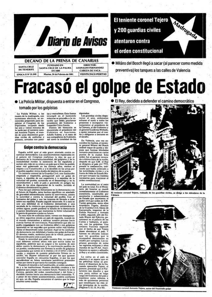 Las batallitas del 23-F, ¿qué les importan al 40% de jóvenes parados?