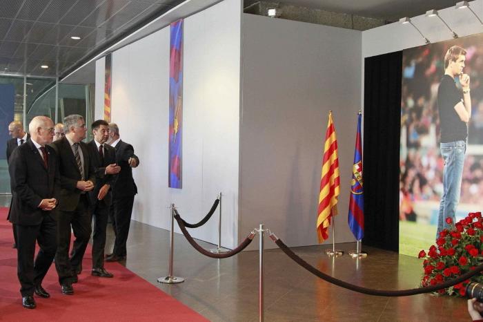 Las lágrimas de Busquets en el homenaje a Tito Vilanova (VÍDEO)