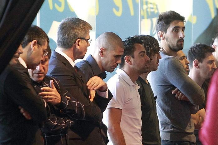Las lágrimas de Busquets en el homenaje a Tito Vilanova (VÍDEO)