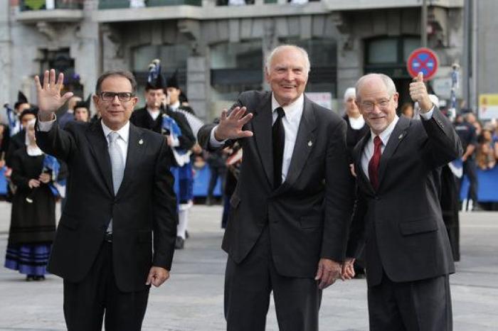 Premios Príncipe de Asturias 2014: Paloma Rocasolano se viste como Letizia en 2012