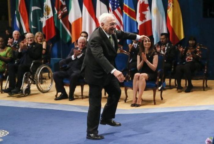 Premios Príncipe de Asturias 2014: Paloma Rocasolano se viste como Letizia en 2012