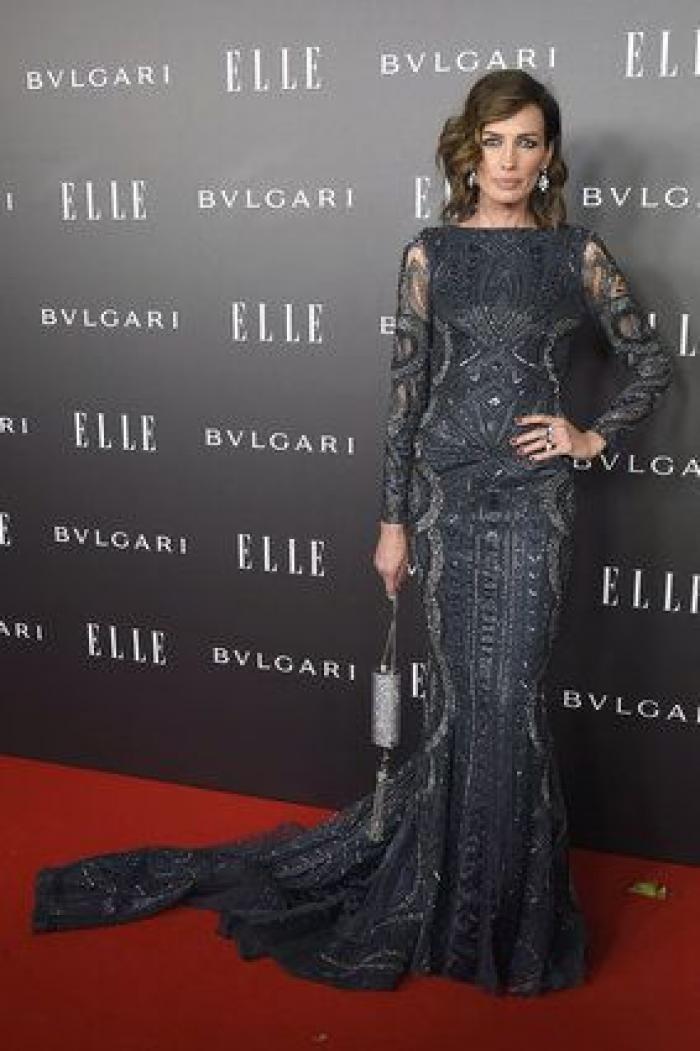 Sara Carbonero enseña pierna, escote y tatuaje en la fiesta Elle (FOTOS)