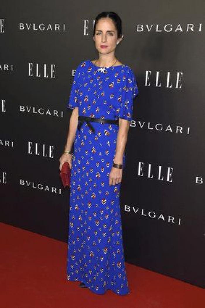 Sara Carbonero enseña pierna, escote y tatuaje en la fiesta Elle (FOTOS)