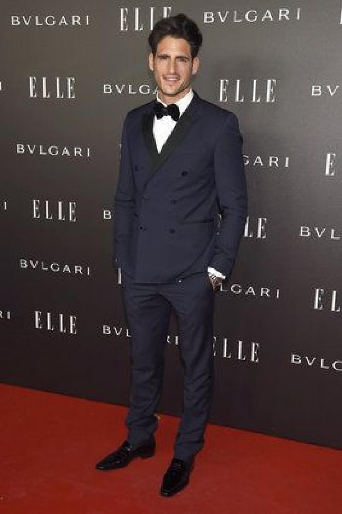 Sara Carbonero enseña pierna, escote y tatuaje en la fiesta Elle (FOTOS)