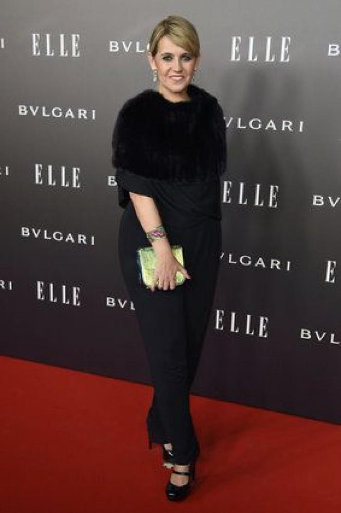 Sara Carbonero enseña pierna, escote y tatuaje en la fiesta Elle (FOTOS)