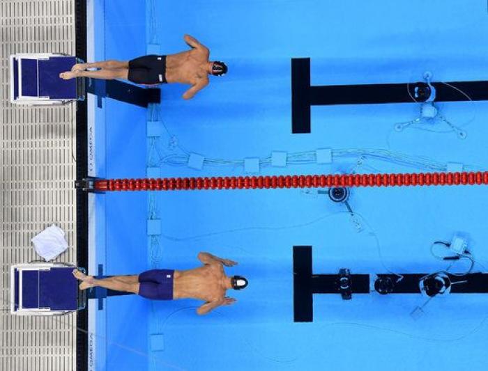 La (casi) inaudita imagen de dos nadadoras tocando la pared exactamente al mismo tiempo