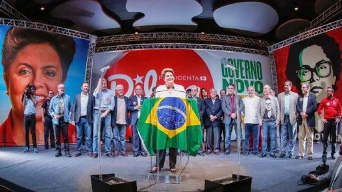 La victoria de Rousseff en 9 imágenes