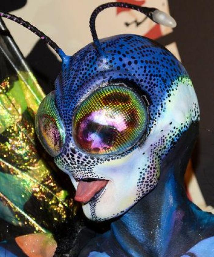 Disfraces famosos Halloween: el cheeto de Katy Perry y la mariposa de Heidi Klum (FOTOS)