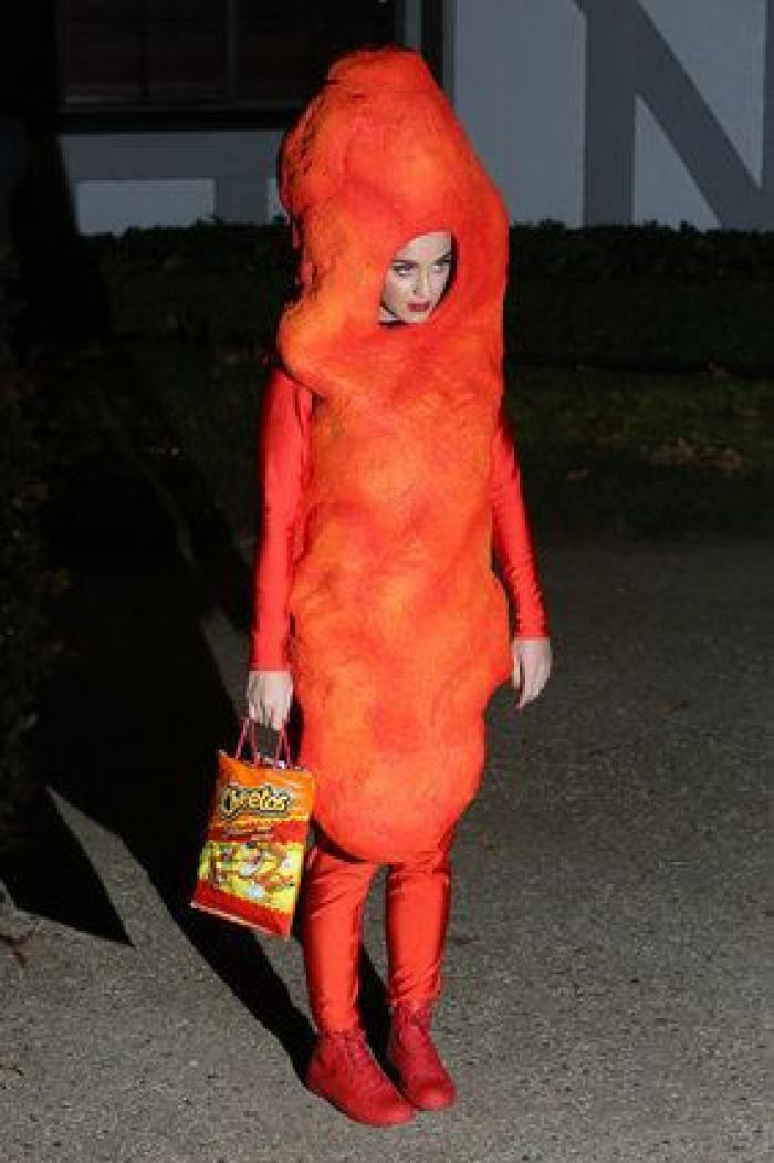 Disfraces famosos Halloween: el cheeto de Katy Perry y la mariposa de Heidi Klum (FOTOS)