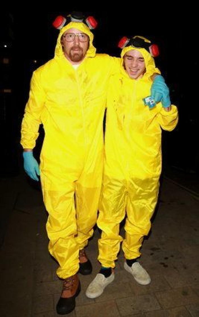 Disfraces famosos Halloween: el cheeto de Katy Perry y la mariposa de Heidi Klum (FOTOS)