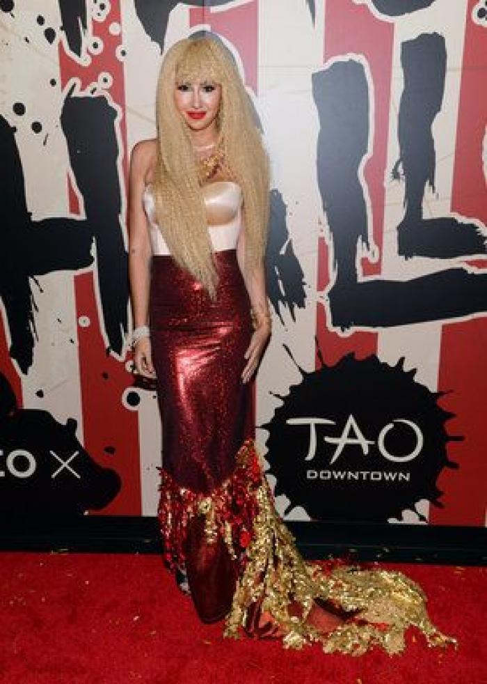 Disfraces famosos Halloween: el cheeto de Katy Perry y la mariposa de Heidi Klum (FOTOS)