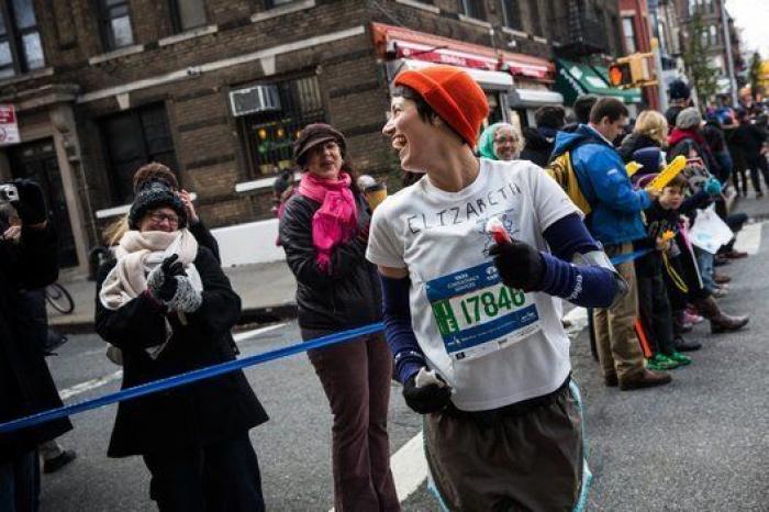13 imágenes curiosas del maratón de Nueva York (FOTOS)