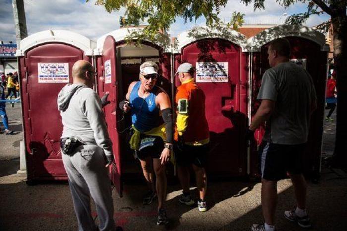 13 imágenes curiosas del maratón de Nueva York (FOTOS)