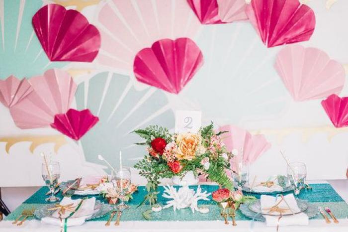 Solo para amantes de Disney: una boda inspirada en 'La Sirenita'