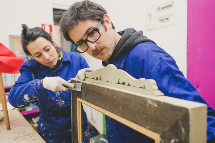 Cuélate en el salón o el taller de 200 artistas en Madrid, solo este finde
