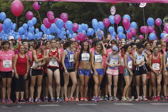 Carrera de la Mujer 2014: 30.000 mujeres corren en Madrid contra el cáncer (FOTOS)