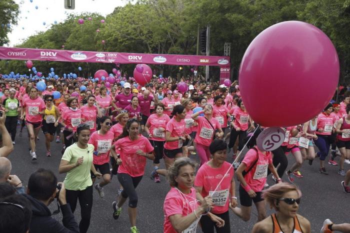 Carrera de la Mujer 2014: 30.000 mujeres corren en Madrid contra el cáncer (FOTOS)