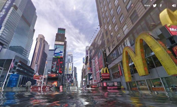 'El mundo bajo el agua': Google muestra qué podría pasar cuando el hielo se derrita (FOTOS)