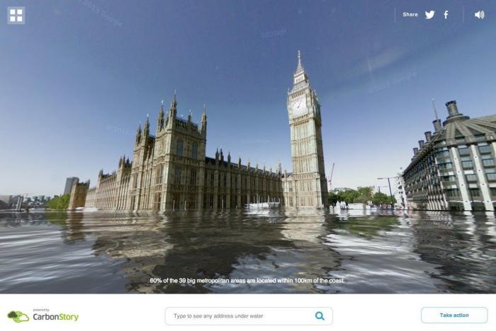 'El mundo bajo el agua': Google muestra qué podría pasar cuando el hielo se derrita (FOTOS)