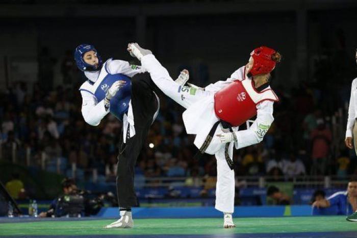 Kimia Alizadeh Zenoorin, la primera mujer iraní en ganar una medalla olímpica