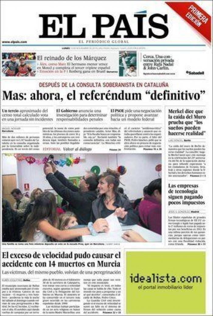 La hoja de ruta soberanista: independencia en 18 meses tras el 27-S