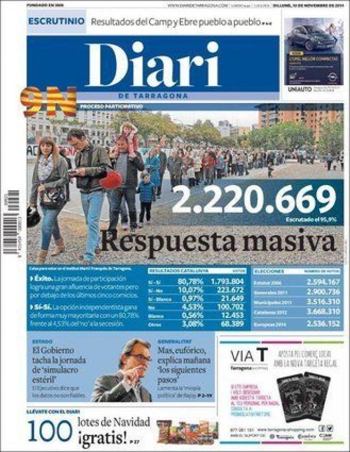 La hoja de ruta soberanista: independencia en 18 meses tras el 27-S