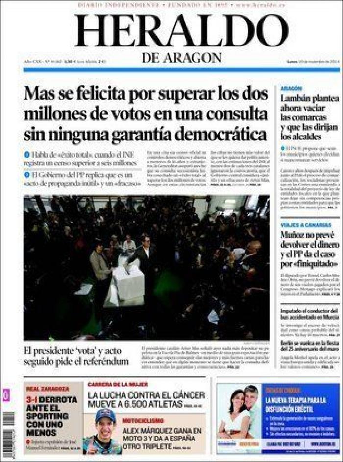 La hoja de ruta soberanista: independencia en 18 meses tras el 27-S