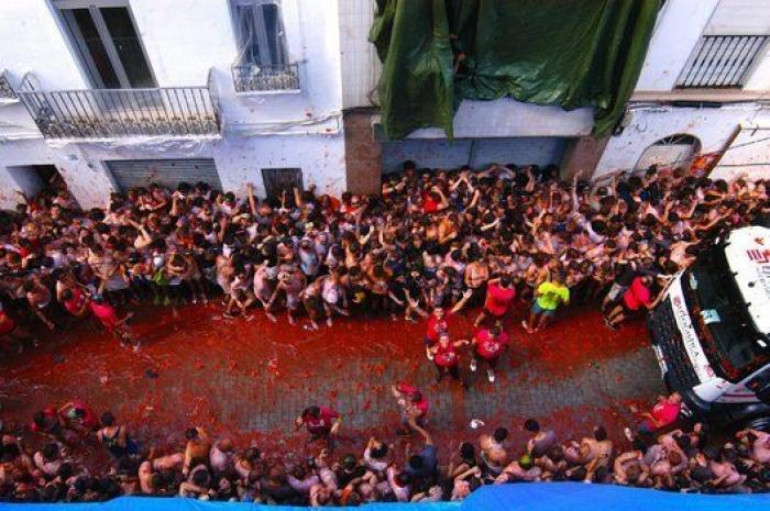 Así será la Tomatina de Buñol: los números de la cita de 2016