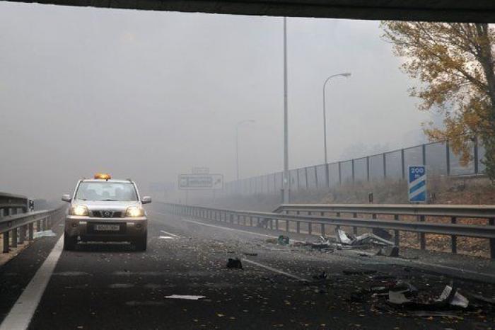 Las fotos del incendio que ha destruido la fábrica de Campofrío en Burgos