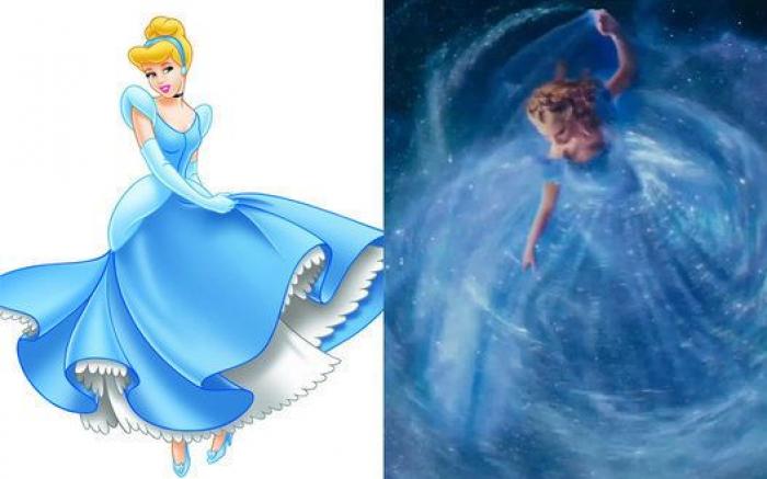 Tráiler de 'Cenicienta': compara la película 'Cinderella' con la clásica de dibujos animados de Disney