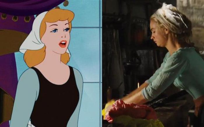 Tráiler de 'Cenicienta': compara la película 'Cinderella' con la clásica de dibujos animados de Disney