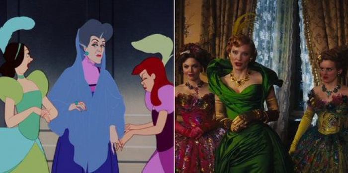 Tráiler de 'Cenicienta': compara la película 'Cinderella' con la clásica de dibujos animados de Disney