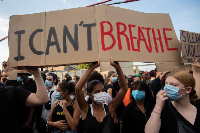 La Policía de México, investigada por la muerte de una salvadoreña sometida como George Floyd