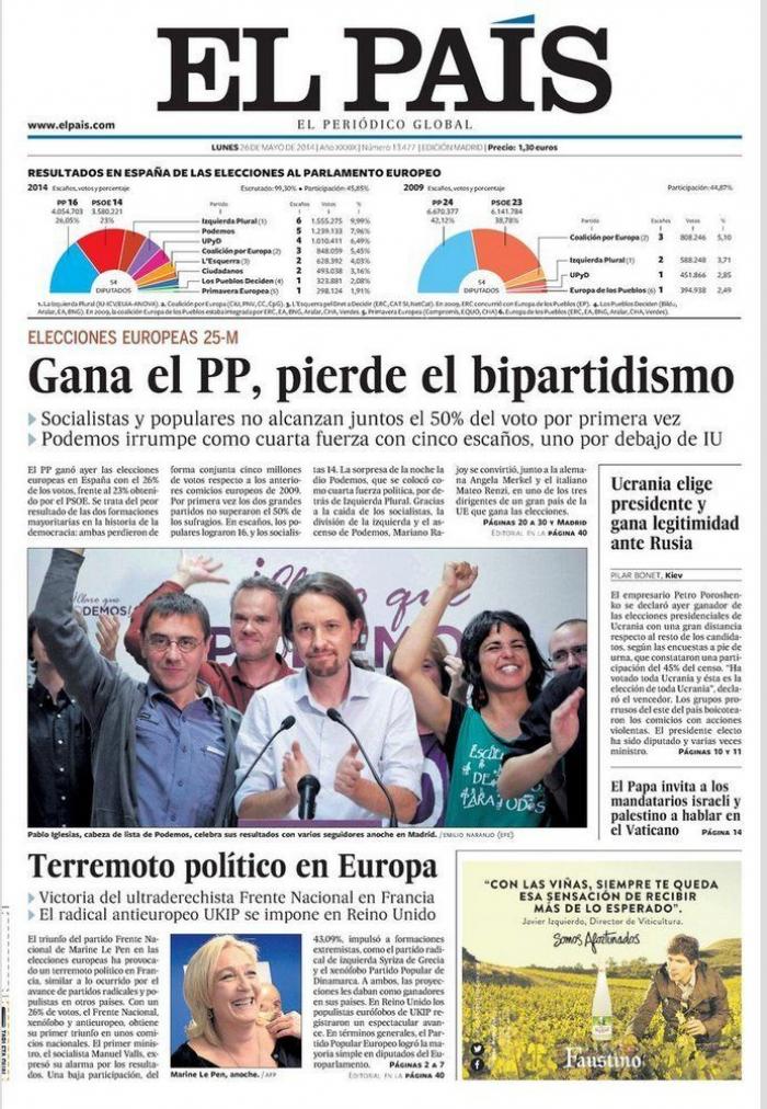 Hollande, tras la debacle del 25-M: "Mi deber es reformar Francia y reorientar Europa"