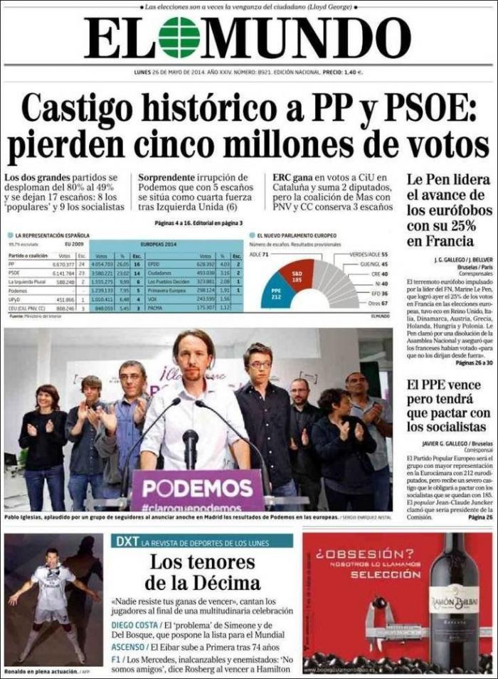 Hollande, tras la debacle del 25-M: "Mi deber es reformar Francia y reorientar Europa"