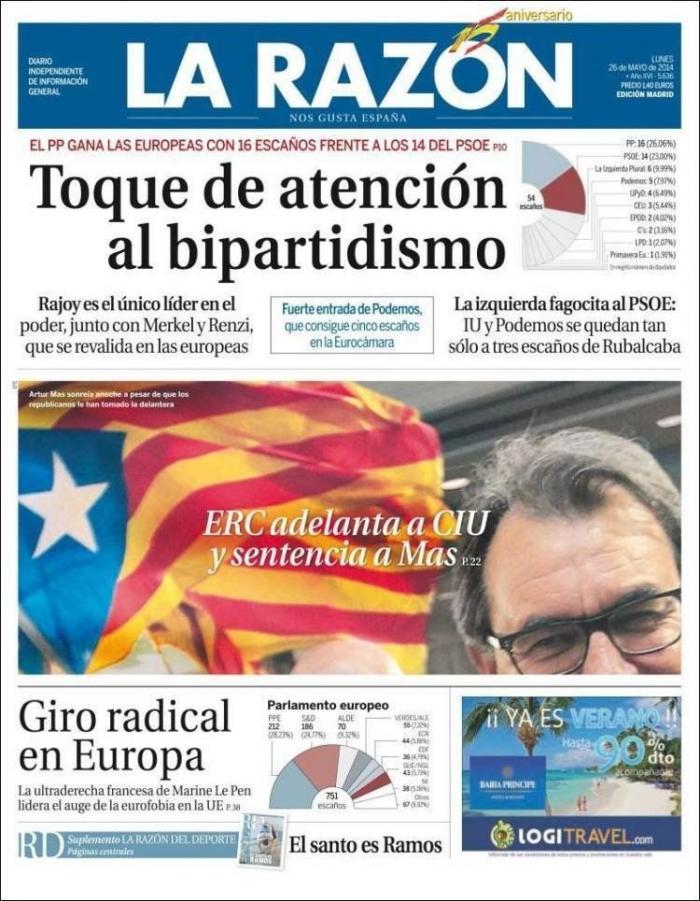 Hollande, tras la debacle del 25-M: "Mi deber es reformar Francia y reorientar Europa"