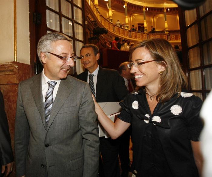 Chacón y Madina defienden las primarias y no aclaran si se presentarán al congreso