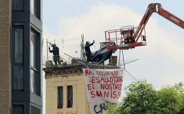 Esto pensaban los vecinos del centro Can Vies de Sans (VÍDEO)