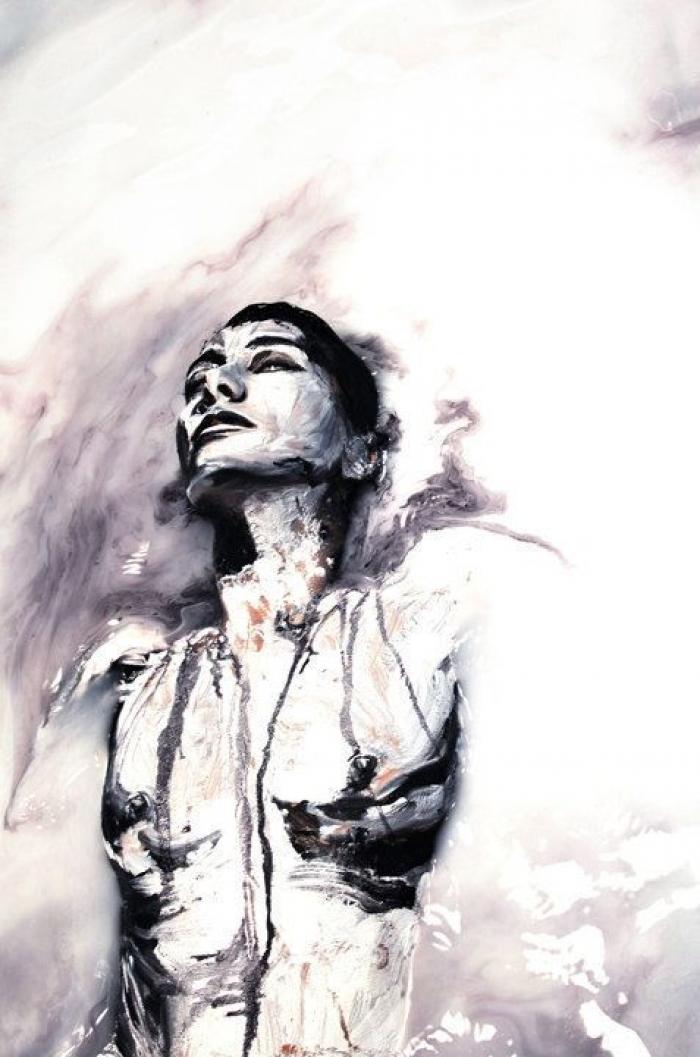 La artista que convierte personas en cuadros en 2D