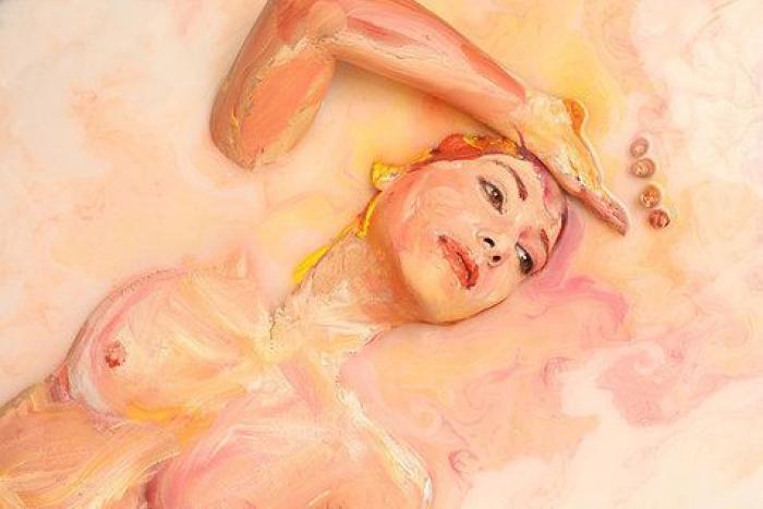 La artista que convierte personas en cuadros en 2D