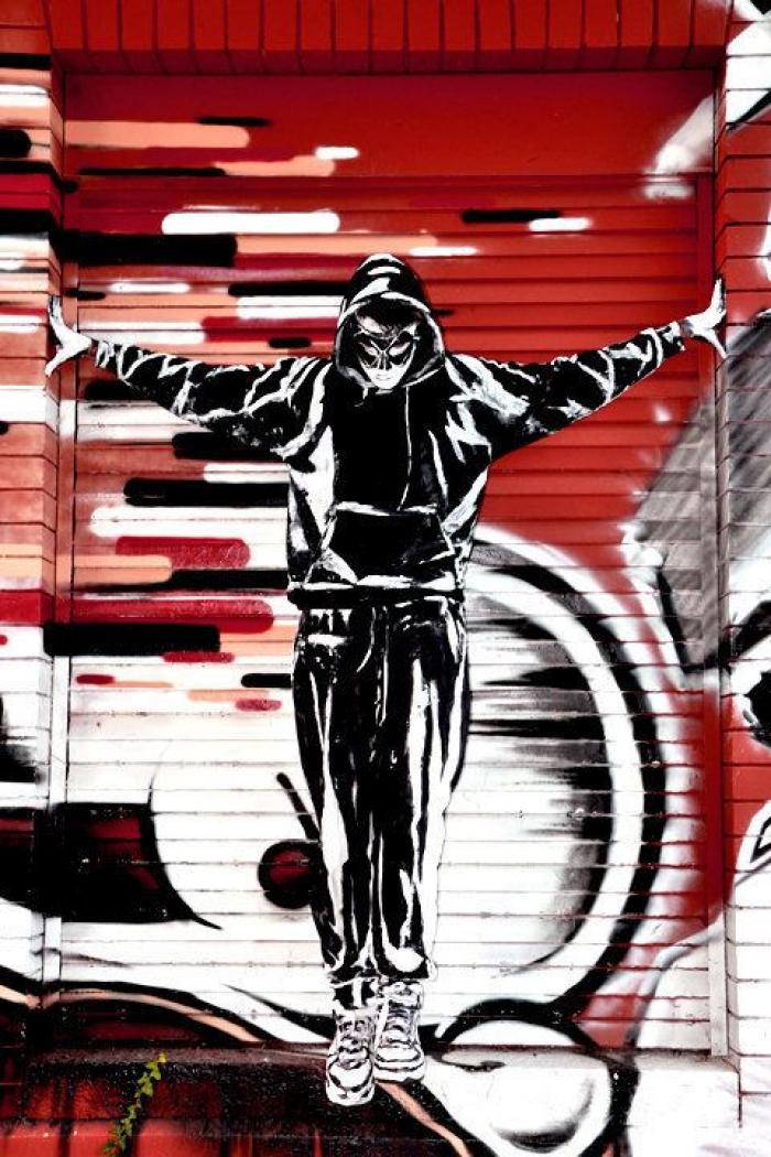 La artista que convierte personas en cuadros en 2D