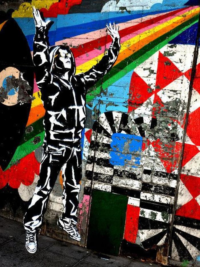 La artista que convierte personas en cuadros en 2D