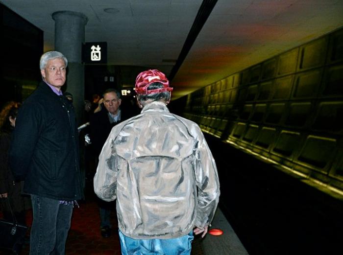 La artista que convierte personas en cuadros en 2D