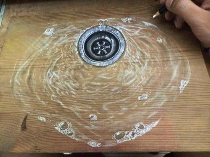 Dibujos hiperrealistas y autodidactas: así pinta Ivan Hoo