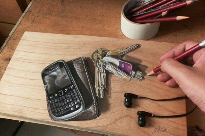 Dibujos hiperrealistas y autodidactas: así pinta Ivan Hoo